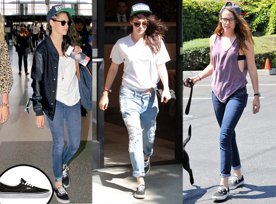 Kristen Stewart, Vans Shoes Kristen Stewart, Vans Shoes